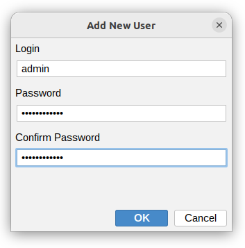 Access Control - add user