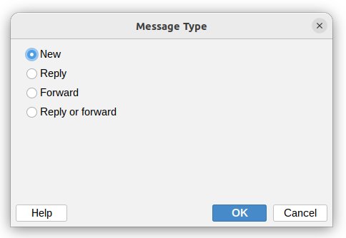 Message type