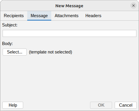 New message - message