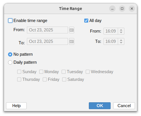 Policy Rules Scheduler