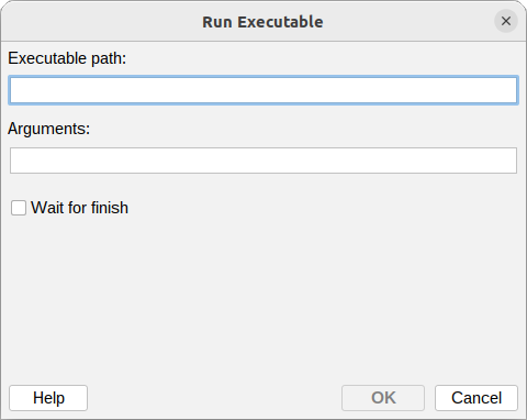 Run executable