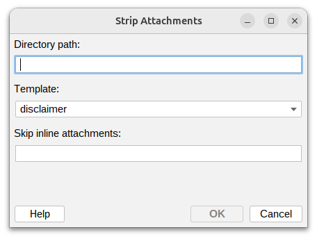 Strip attachments