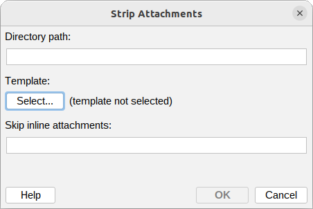 Strip attachments
